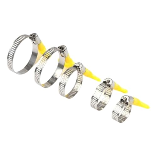 5/10/20/50 stücke 8-44mm Edelstahl Rohr Schlauch Clips Frühling Klemmen Kraftstoff Linie Wasser Luft Klemme(19-29mm 5PCS) von Fitaulip
