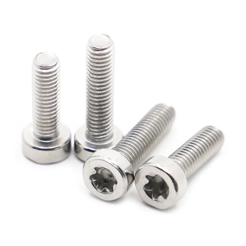 5/10/20 STÜCKE M2 M2.5 M3 M4 M5 M6 Torx Innensechskantschraube Edelstahl Innensechskantschraube(16mm,M3 10pcs) von Fitaulip