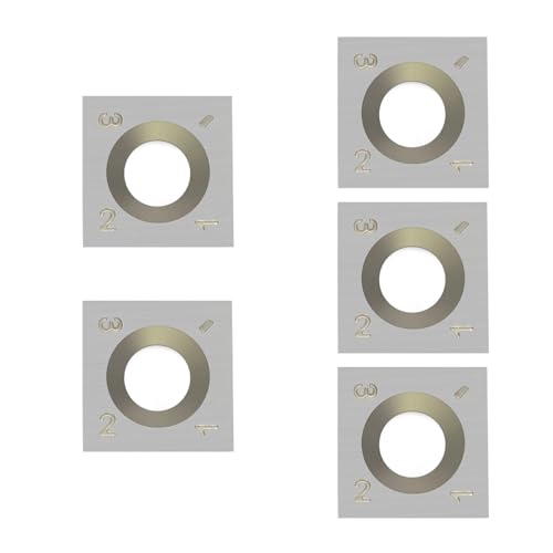 5 stücke 14 × 2,0mm Hartmetalleinsatz Cutter Messer for Drechselwerkzeug Rauer Detailer Holzbearbeitung Hobel Mit Messerkopf von Fitaulip