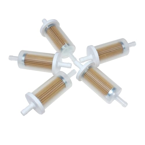 5 stücke Kraftstofffilter for VT600 VT750 VT1100 GT650 NT650 VFR700 VFR750 VT750 ST1100 VT1100 VTX1300 GL1200 GL1500 PC800 16900-MG8-003 von Fitaulip