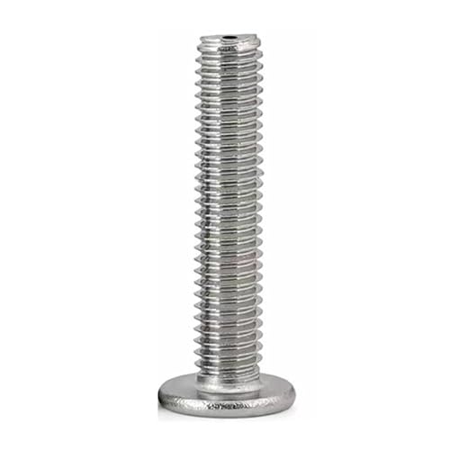 Fitaulip 1/2/5 Stück M1.6 M2 M2.5 M3 M4 M5 M6 M8 M10 M12 304 Edelstahl Hohlloch Durch Luftaustritt Sechskant Innensechskant Dünne Flache Waferkopfschraube(18mm,2pcs M2.5) von Fitaulip