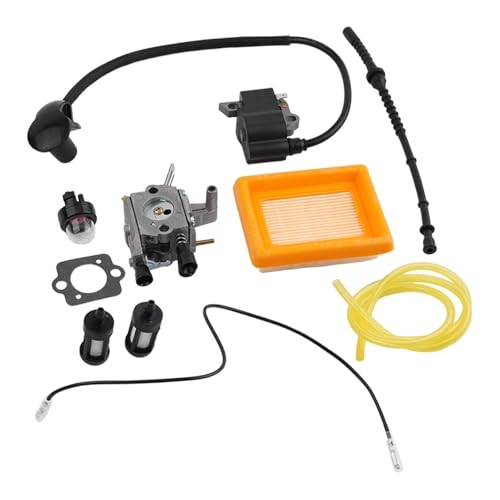 Trimmer Cutter Spacer Vergaser Kit Öl Blase Gelb Kraftstoff Schlauch Schwarz Schläuche Werkzeuge for FS120 FS200 FS250 Luftfilter Trimmer Cutter Spacer Vergaser Kit Öl Blase Gelb Kraftstoff Schlauch Schwarz Schläuche Werkzeuge for FS120 FS200 FS250 Luftfilter von Fitaulip