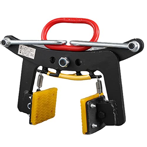 Einstellbare vertikale Plattenhebeklemmen – 10-Zoll-Stein- und Marmorplattengreifer for sicheren Transport und Handhabung, ideal for Bau- und Straßenrandprojekte(8 inch) von Fitlin