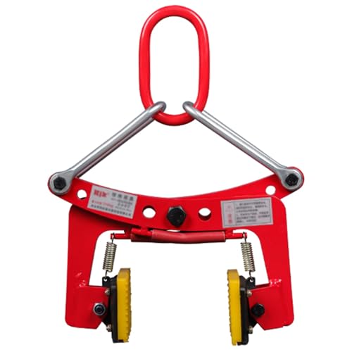 Ergonomische Steinhebeklemmen aus legiertem Stahl mit verstellbarem Gummifutter, vertikale Marmortransportklemme for Platten – robust, einfacher Griff(10-30cm/3.9-11.8 in) von Fitlin