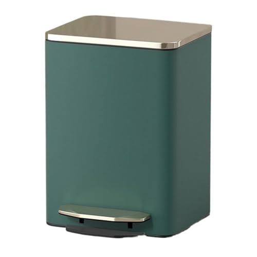 Fashionable Indoor Garbage Bin, Modern Trash Can with Lid, Stainless Steel Step Garbage Can with PU Leather Outer Layer, Soft Close Pedal Wastebasket Bin with Removable Inner Bucket,Get More Storage( Fashionable Indoor Garbage Bin, Modern Trash Can with Lid, Stainless Steel Step Garbage Can with PU Leather Outer Layer, Soft Close Pedal Wastebasket Bin with Removable Inner Bucket,Get More Storage( von Fitlin