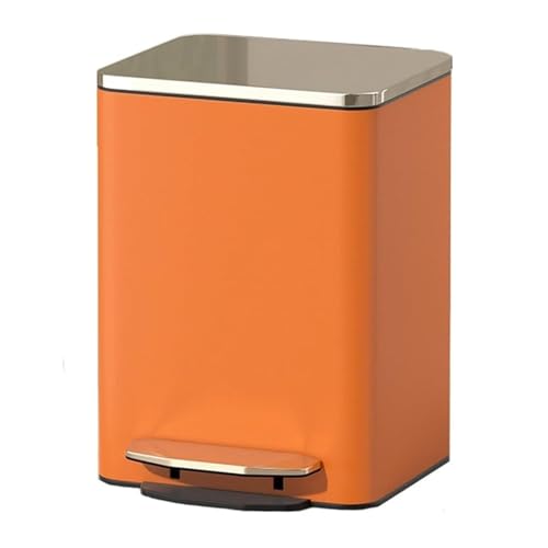 Fashionable Indoor Garbage Bin, Modern Trash Can with Lid, Stainless Steel Step Garbage Can with PU Leather Outer Layer, Soft Close Pedal Wastebasket Bin with Removable Inner Bucket,Get More Storage( Fashionable Indoor Garbage Bin, Modern Trash Can with Lid, Stainless Steel Step Garbage Can with PU Leather Outer Layer, Soft Close Pedal Wastebasket Bin with Removable Inner Bucket,Get More Storage( von Fitlin