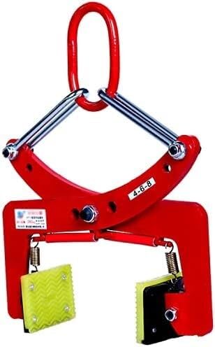 Heavy Duty Granite Slab Lifting Clamp - 573-716lbs Adjustable Stone Lifter Fixture, 6in Opening Scissor Clamp for Safe Carrying and Lifting of Granite and Stone(Opening 6in) von Fitlin