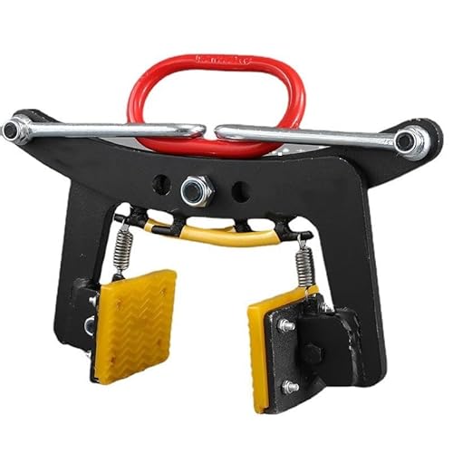 Hochleistungs-Steinhebeklemmen 2-4-6 Zoll, Marmor- und Granit-Trägerzange, Vertikalgreifer for Felsplatten, Beton-Bordsteinklemme for effizientes Heben und Handhaben(4-6-8 inches) von Fitlin
