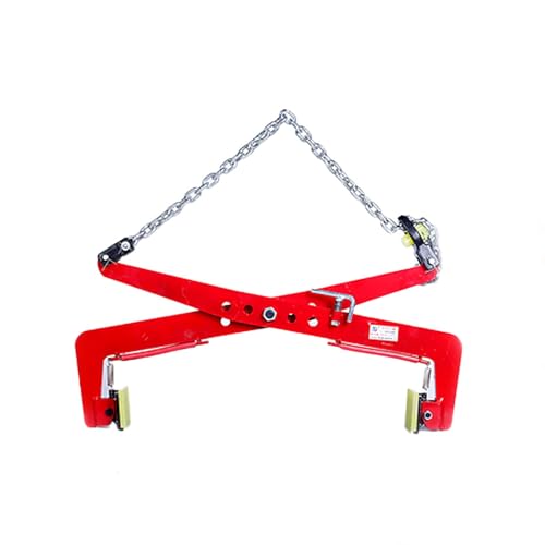 Hochleistungs-Steinhebeklemmen – Scherenhebeklemmen for Granitplatten, Öffnungstragfähigkeit 320–450 kg, ideal for Heben und Transportieren von Steinen(Opening size 30-51cm(11.8-20in)) von Fitlin