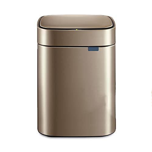 Modischer Mülleimer for den Innenbereich, 8 l/12 l, intelligenter Mülleimer aus Edelstahl mit Aufladefunktion for Zuhause, automatische Induktion, Küchenmülleimer, Papierkorb for Büro und Schlafzimmer Modischer Mülleimer for den Innenbereich, 8 l/12 l, intelligenter Mülleimer aus Edelstahl mit Aufladefunktion for Zuhause, automatische Induktion, Küchenmülleimer, Papierkorb for Büro und Schlafzimmer von Fitlin