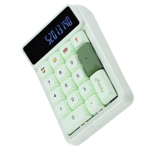 Fitooles Mechanische Zifferntastatur, hocheffizienter Computer-Numpad mit doppelter Funktionalität als Taschenrechner und Tastatur Fitooles Mechanische Zifferntastatur, hocheffizienter Computer-Numpad mit doppelter Funktionalität als Taschenrechner und Tastatur von Fitooles