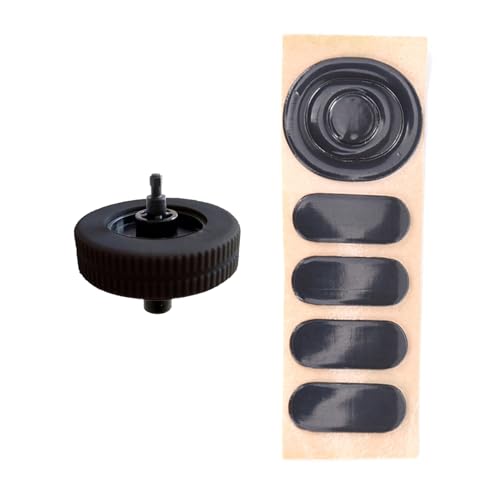 Fitooles Precisions Scroll-Rad und Skates-Pad-Set für G304 G305, Schwarz von Fitooles