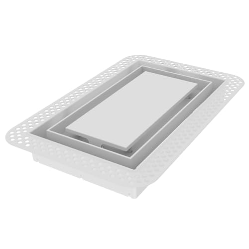 Fittes Lite+ Wandlüftung, 15,2 x 25,4 cm, Baumwolle, Weiß von Fittes