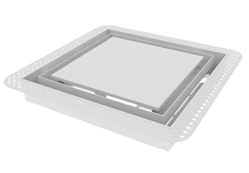 Fittes Lite+ Wandlüftung, 25,4 x 25,4 cm, Baumwolle, Weiß von Fittes
