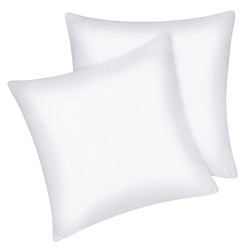 Fittia 2er-Set Satin Kissenbezug Premium Kopfkissenbezug Kissenhülle Haar- und Hautpflege Seidig mit Reißverschluss, Weiß, 65x65cm Fittia 2er-Set Satin Kissenbezug Premium Kopfkissenbezug Kissenhülle Haar- und Hautpflege Seidig mit Reißverschluss, Weiß, 65x65cm von Fittia