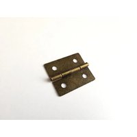 Dekorative Scharniere, Obenliegendes Scharnier, Box Schmuckbox Mini Metall Bronze Decoupage Geformte Schlaufe, 30Х25mm von FittingsStudio
