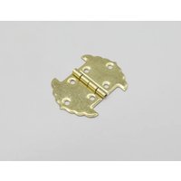 Gold Scharnier, Kleine Box Scharniere, Schmuckschatulle Mini Metall Dekorative Scharniere Dekorative 40Х30mm von FittingsStudio