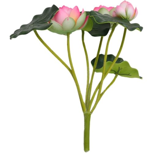 Fituenly 1 Stück Künstlicher, Biegsamer Blumenstrauß, Lebensechte Künstliche Wasserblumen Für Das Haushandwerk, Dekorativ Für Den Haustempel von Fituenly