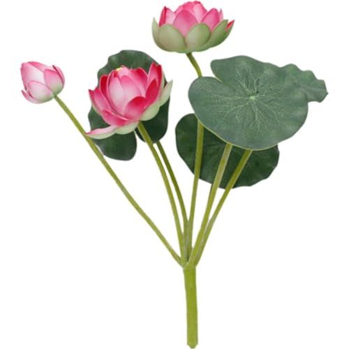 Fituenly 1 Stück Künstlicher, Biegsamer Blumenstrauß, Lebensechte Künstliche Wasserblumen Für Das Haushandwerk, Dekorativ Für Den Haustempel von Fituenly