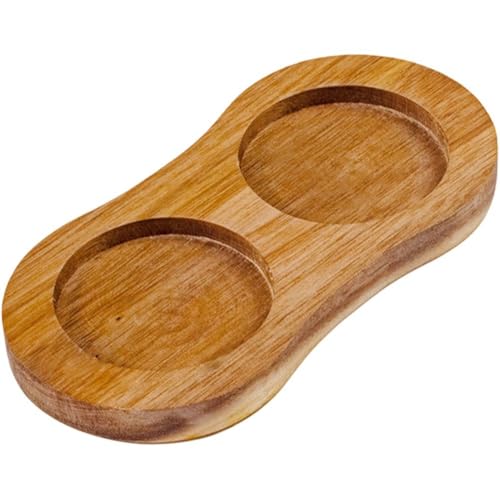 Tablett Für Salz- Und Pfeffermühle, Holz, Pfeffermühlenablage, Esstischschutz von Fituenly