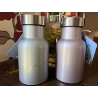 Personalisierte Edelstahl-Trinkflasche Personalisierte Edelstahl-Trinkflasche von FitulitenWerkstatt