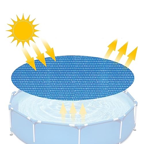 Fivetoo Pool-Schutzabdeckung | Schutzabdeckung für runde Pools, staubdichter Innenpoolschutz, wasserdichte Solar-Schwimmbadabdeckung für den Außenbereich, Zuhause, Schwimmbad von Fivetoo