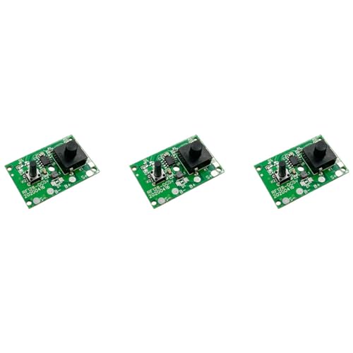 Fivetwofive 3X 1,2-V-Solarlampen-String-Steuerplatine mit Schalter Solar-Straßenlaternen-Steuerpanel-Controller- von Fivetwofive