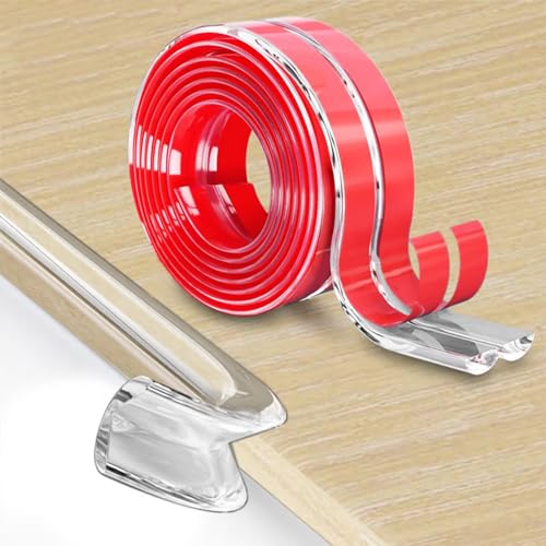 Kantenschutz Baby Klar, 2m Vormontierter Klebestreifen, Nano Spurloses Klebebänder Kantenschutz Selbstklebend, Eckenschutz Kantenschutz Transparent für Kühlschranks, Sinks, Glastisch Möbel Kantenschutz Baby Klar, 2m Vormontierter Klebestreifen, Nano Spurloses Klebebänder Kantenschutz Selbstklebend, Eckenschutz Kantenschutz Transparent für Kühlschranks, Sinks, Glastisch Möbel von Fiwooze