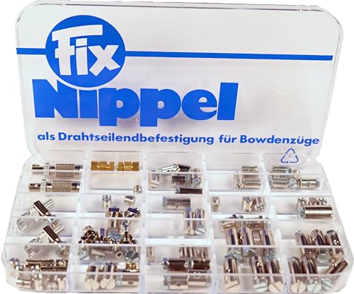 Schraubnippel-Sortiment 81 Stück Schraubnippel-Sortiment 81 Stück von Fix Nippel