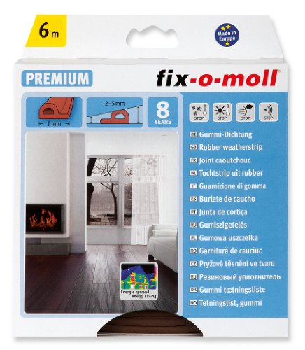 fix-o-moll 3565255 Dichtung, P-Profil Braun, 6 m fix-o-moll 3565255 Dichtung, P-Profil Braun, 6 m von Fix-O-Moll