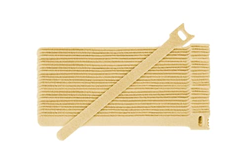 Fix&Easy Klettband Kabelbinder 12,5x130mm bambus beige 25 Stück Set Klett Binder wiederverwendbar für Schilfrohrmatte Balkonsichtschutz Terrasse Fix&Easy Klettband Kabelbinder 12,5x130mm bambus beige 25 Stück Set Klett Binder wiederverwendbar für Schilfrohrmatte Balkonsichtschutz Terrasse von FIX & EASY