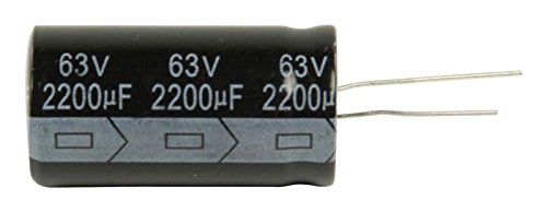 2 Stück - Fixapart Radialer Elektrolytkondensator 2200µF 63 V 105° von Fixapart