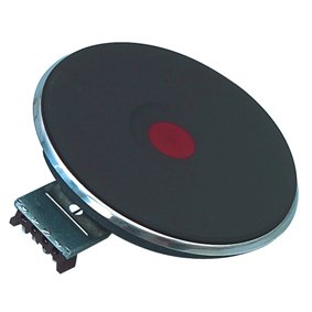 Europart E.G.O. KOCHPLATTE - 7-Takt-Kochplatten, Bauserie 12 mit Edelstahl-Überfallrand 8 mm 230V / 1500W Typ: 12.18453.196 von Fixapart