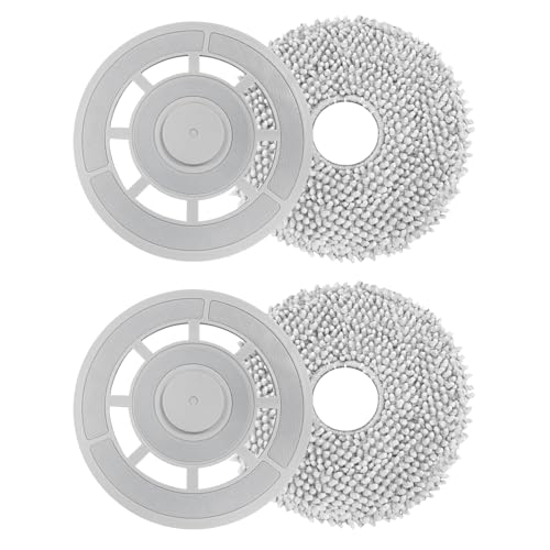 Fixbetter Mopptücher mit Ersatzhalterung, Wischplatten für Roborock Qrevo Roboter Staubsauger Ersatzteile, Wischpad Bodenreinigung Fixbetter Mopptücher mit Ersatzhalterung, Wischplatten für Roborock Qrevo Roboter Staubsauger Ersatzteile, Wischpad Bodenreinigung von Fixbetter