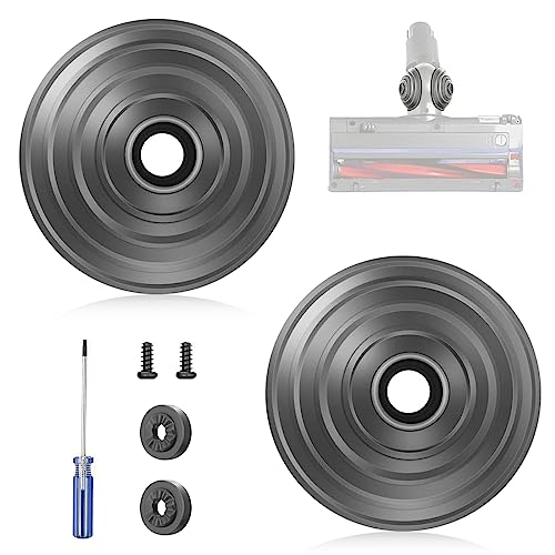 Fixbetter V-Ball Radzubehör für Dyson V6 V7 V8 V10 V12 DC58 DC59 DC62 DC74 Akku-Staubsauger 35W 50W Direktantrieb Reiniger Kopf Räder Ersatzteile 968266-02 & 949852-05 von Fixbetter