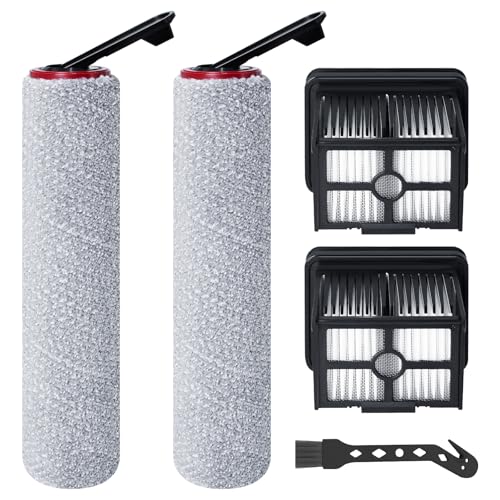 Fixbetter Ersatzbürstenrolle und HEPA-Filter passend für DREAME H15 Pro / H15 Mix / H12 Pro FlexReach Nass- und Trockensauger, 2 Bürstenrolle + 2 Filter + 1 Reinigungsbürste Fixbetter Ersatzbürstenrolle und HEPA-Filter passend für DREAME H15 Pro / H15 Mix / H12 Pro FlexReach Nass- und Trockensauger, 2 Bürstenrolle + 2 Filter + 1 Reinigungsbürste von Fixbetter