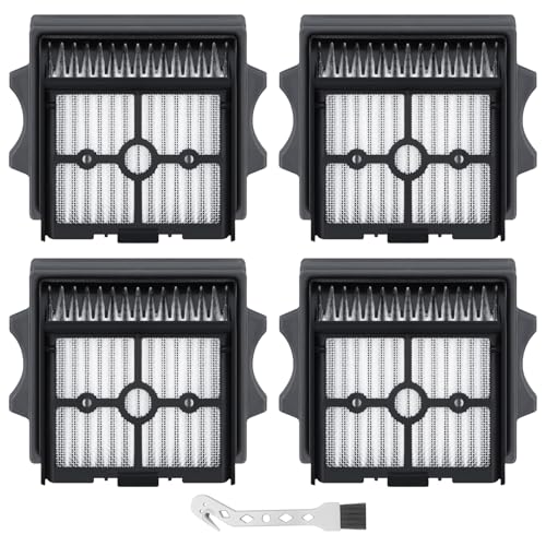 Fixbetter 4 Stück Ersatz-HEPA-Filter für Tineco FLOOR ONE stretch S6/FLOOR ONE S6 stretch lite/FLOOR ONE SWITCH S6/FLOOR ONE S7 Stretch Ultra/FLOOR ONE S9 Artist/FLOOR ONE S5 Combo Nass-Trockensauger Fixbetter 4 Stück Ersatz-HEPA-Filter für Tineco FLOOR ONE stretch S6/FLOOR ONE S6 stretch lite/FLOOR ONE SWITCH S6/FLOOR ONE S7 Stretch Ultra/FLOOR ONE S9 Artist/FLOOR ONE S5 Combo Nass-Trockensauger von Fixbetter