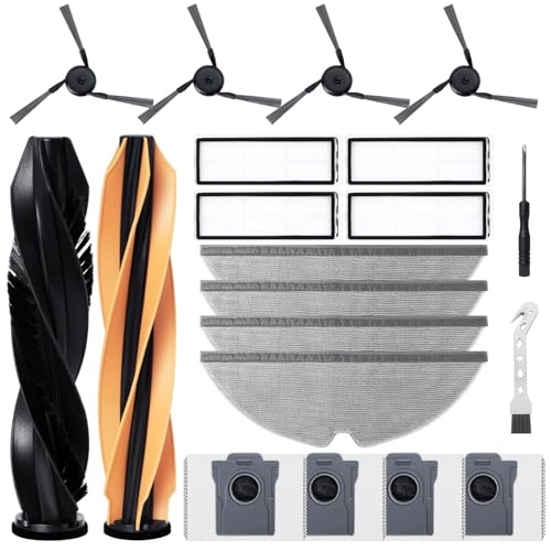 Fixbetter ZubehörSet für Dreame D20 / D20 Pro Plus Saugroboter Ersatzteile. 2 Hauptbürste, 4 Hepa-Filter, 4 Wischer-pad, 4 Seitenbürsten, 4 Staubbeutel, 1 Bürste Fixbetter ZubehörSet für Dreame D20 / D20 Pro Plus Saugroboter Ersatzteile. 2 Hauptbürste, 4 Hepa-Filter, 4 Wischer-pad, 4 Seitenbürsten, 4 Staubbeutel, 1 Bürste von Fixbetter