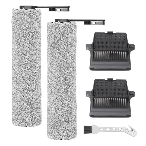 Fixbetter Zubehörset für Tineco iFLOOR 5 Breeze Complete Nass-Trocken All-in-One-Staubsauger Ersatzteile, 2 Bürstenrolle + 2 Filter + 1 Reinigungsbürste Fixbetter Zubehörset für Tineco iFLOOR 5 Breeze Complete Nass-Trocken All-in-One-Staubsauger Ersatzteile, 2 Bürstenrolle + 2 Filter + 1 Reinigungsbürste von Fixbetter