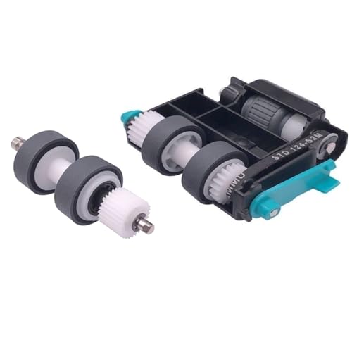 FixcoR Papier-Tonabnehmerrollen-Set kompatibel mit Panasonic KV-S5076H KV-S5046H KV-SS063 KV-S5055C KV-SS039 KV-S5085 KV-S5086 KV-S5095 KV-S5096 KV-S2087 von FIXCOR