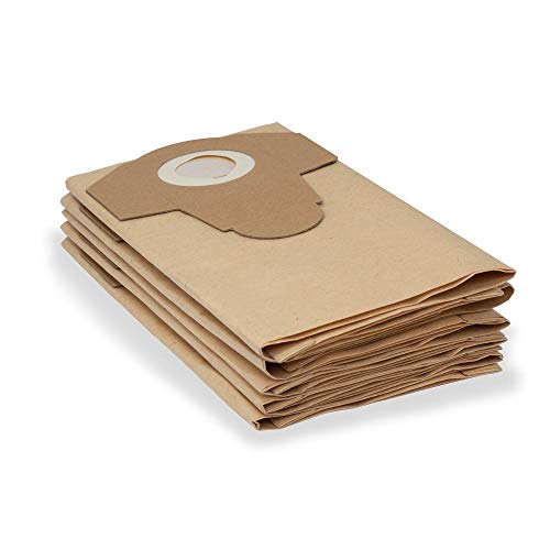 FixedByU Papierfilterbeutel, 5er Pack, passend für die Kärcher Mehrzweckreiniger WD 3 Serie, z. B. WD 3 Battery Premium Set, WD 3 Battery Premium Set und WD 3 P Extension Kit u.v.m. von FixedByU