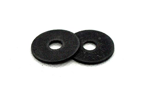 Unterlegscheiben aus Gummi, M6 x 25 mm, M8 x 25 mm, M10 x 30 mm, Schwarz, 10 Stück (M6 x 25 mm) von FixitFlo