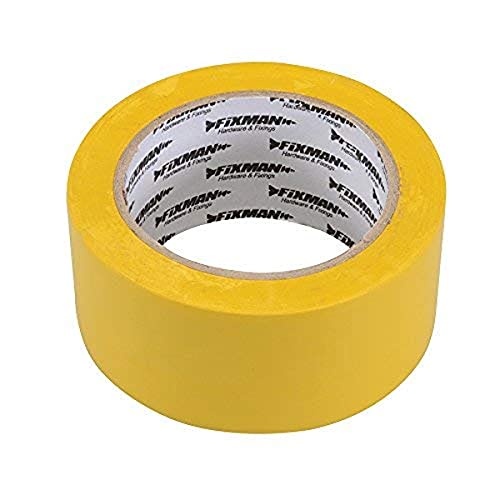 FIXMAN 188245 Robustes Signal-Gewebeband 50 mm x 50 m von Fixman