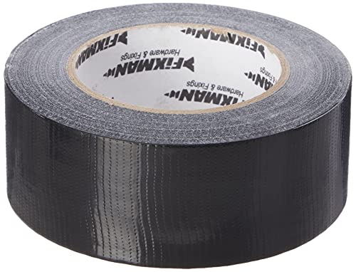 FIXMAN 188845 Robustes Gewebe-Klebeband 50 mm x 50 m, schwarz FIXMAN 188845 Robustes Gewebe-Klebeband 50 mm x 50 m, schwarz von Fixman