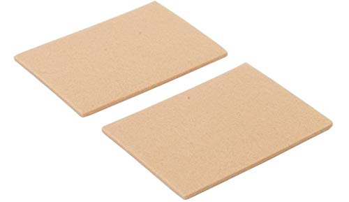 FIXMAN 329069 Selbstklebende Filzgleiter, Doppelpckg. 95 x 68 mm von Fixman