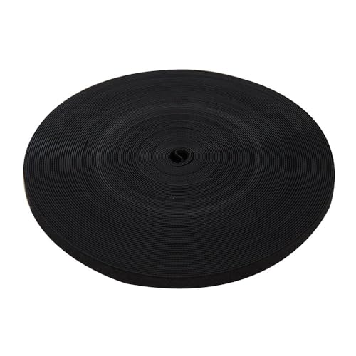 FIXMAN 666014 Selbstklebendes Klettband, schwarz 13 mm x 25 m von Fixman