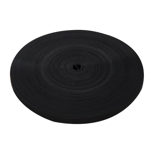 FIXMAN 666014 Selbstklebendes Klettband, schwarz 13 mm x 25 m von Fixman