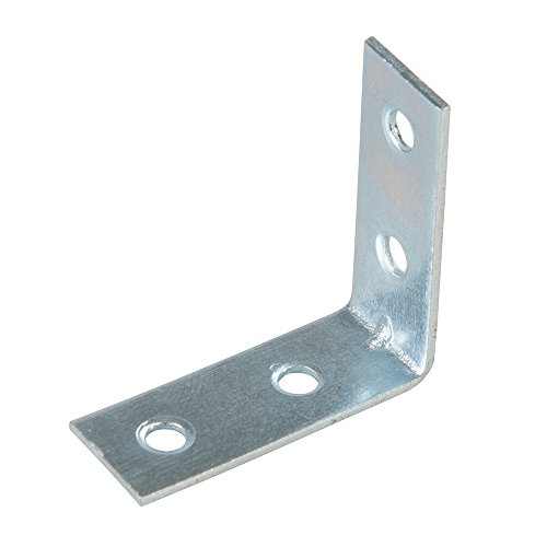 Fixman 670189 Eckwinkel, 10er-Pckg, Silber, 40 x 1.6 x 16 mm, 10 Stück von Fixman
