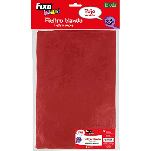 Fixo Filzbeutel, Gummi, Rot, 20 x 30 cm, 10 Stück Fixo Filzbeutel, Gummi, Rot, 20 x 30 cm, 10 Stück von Fixo
