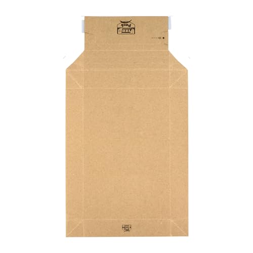 Fixo Packung | 30 Versandtaschen aus festem Karton mit Faltenbalg | 236 x 320 mm | Mindestmaße 165 x 250 mm | Faltenbalg 70 mm | selbstklebender Verschluss | perfekt für den Versand Fixo Packung | 30 Versandtaschen aus festem Karton mit Faltenbalg | 236 x 320 mm | Mindestmaße 165 x 250 mm | Faltenbalg 70 mm | selbstklebender Verschluss | perfekt für den Versand von Fixo